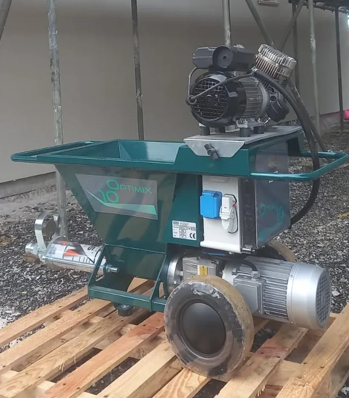 Coloured Rendering 13 spray machine